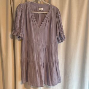 Flowy Lilac Dress by Velvet